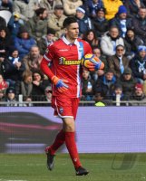 FUSSBALL SERIE A 2017/2018: Torwart Samir Handanovic (Inter Mailand)