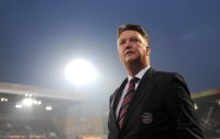 1. Fussball Bundesliga: Trainer Louis van Gaal (FC Bayern Muenchen)