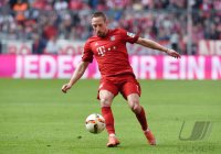 Fussball 1. Bundesliga Saison 15/16: FC Bayern Muenchen -  Eintracht Frankfurt
