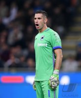 FUSSBALL SERIE A 2017/2018: Torwart Antonio Mirante (FC Bologna)