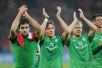 Fussball 1. Bundesliga  Saison 2011/2012:  1.FSV Mainz 05 - SV Werder Bremen