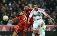 Fussball 1. Bundesliga, Saison 2012/2013:  FC Bayern Muenchen - Bayer 04 Leverkusen