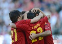 Fussball International Freundschaftsspiel: JUBEL Spanien