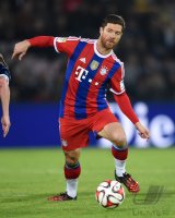 FUSSBALL 1. Bundesliga 2014/2015:  Xabi Alonso (FC Bayern Muenchen)