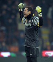 FUSSBALL SERIE A:  Julio Cesar (Inter)