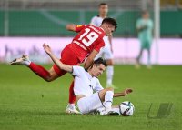 Fussball DFB Pokal 1. Runde 21/22: 1. FC Kaiserslautern - Borussia Moenchengladbach