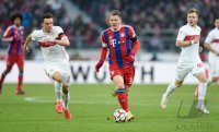 Fussball 1. Bundesliga Saison 14/15: VfB Stuttgart - FC Bayern Muenchen