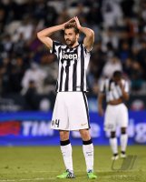 Fussball Supercoppa Italia Finale 2014 in Doha: Fernando Llorente (Juventus Turin)