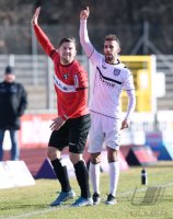 Fussball Regionalliga Suedwest 2020/2021: TSG Balingen - FSV Frankfurt