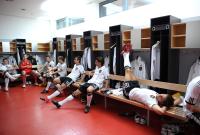 FUSSBALL Werbeaufnahmen Mercedes-Benz mit der Deutschen Fussball-Nationalmannschaft