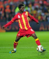 Fussball International: Ghana, ANNAN  am Ball