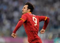 FUSSBALL SERIE A:  JUBEL Mirko Vucinic (AS Rom)