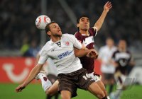 Fussball: 1. Bundesliga Saison 2010/2011: Hannover - St. Pauli