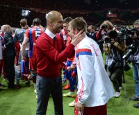 Fussball Pokalfinale 13/14: Trainer Pep Guardiola (FC Bayern Muenchen)