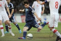 Fussball International  Testspiel: Lionel Messi (Argentinien)