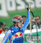 Ski Weltcup Kitzbuehel - Kernen im Ziel