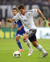 FUSSBALL INTERNATIONAL: Mario Gomez (Deutschland)