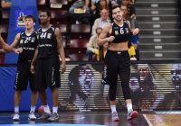 Basketball 1. Bundesliga 15/16 Hauptrunde: Walter Tigers Tuebingen - MHP Riesen Ludwigsburg