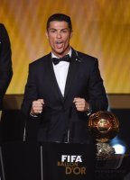 Fussball International  FIFA Ballon d Or 2014: Cristiano Ronaldo (Real Madrid / Portugal)