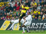 Fussball 1. Bundesliga: Dortmund - Bayern, Zweikampf