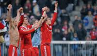 Fussball 1. Bundesliga : FC Bayern Muenchen - Borussia Moenchengladbach