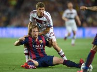 Fussball CHL 14/15 Halbfinale: FC Barcelona - FC Bayern Muenchen