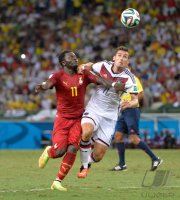 FUSSBALL WM 2014, Gruppenphase: Deutschland - Ghana