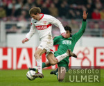 FUSSBALL 1. Bundesliga  Spielszene  Stuttgart - Gladbach