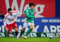FUSSBALL 1. BUNDESLIGA: Hamburg - Bremen