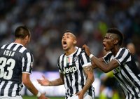 FUSSBALL SERIE A 2013/2014: JUBEL Vidal Arturo (Juventus Turin)