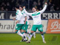 Fussball DFB Pokal  Achtelfinale 08/09   Borussia Dortmund - Werder Bremen