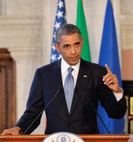 Staatsbesuch; US-Praesident Barack Obama in Rom