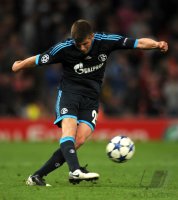 Fussball CHL  Saison 2010/2011:  Klaas Jan Huntelaar (FC Schalke 04)