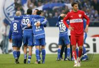 Fussball, 1. Bundesliga: Schalke - Stuttgart