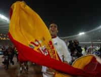 FUSSBALL  CHL  JUBEL Real Madrid / Raul