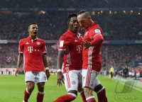 Fussball 1. Bundesliga Saison 2016/2017: FC Bayern Muenchen - Hertha BSC Berlin