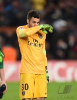 Fussball CHL  Saison 2014/2015: Torwart Salvatore Sirigu (Paris Saint-Germain)