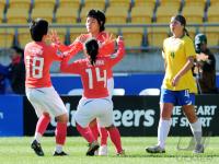 Fussball Frauen FIFA U 17  WM  2008  Brasilien - Republik Korea