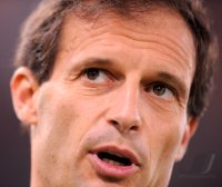 FUSSBALL SERIE A:  Trainer Massimilliano Allegri (AC Mailand)