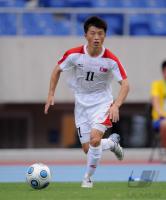 FUSSBALL INTERNATIONAL:  Mun In Guk  (Nordkorea)