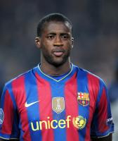 FUSSBALL  International CHL 09/10 :  Yaya Toure (Barca)