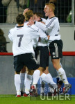 U-21 Deutschland - Tuerkei, Jubel nach 1:0