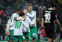 FUSSBALL 1. BUNDESLIGA: Bremen - Frankfurt
