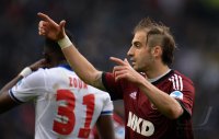 Fussball, 1. Bundesliga  Saison 2013/2014: Hamburger SV - 1. FC Nuernberg