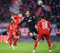 Fussball 1. Bundesliga Saison 19/20: FC Bayern Muenchen - SV Werder Bremen