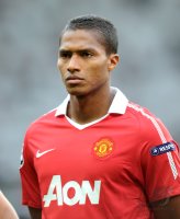 Fussball CHL  Saison 2010/2011:  Antonio Valencia (Manchester United FC)