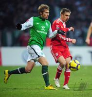 FUSSBALL, 1. BUNDESLIGA, 19. Spieltag: Bremen - Bayern