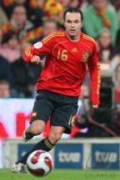 Fussball International, Spanien: INIESTA Einzelaktion