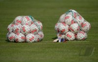 Fussball 1. Bundesliga 12/13: Training beim FC Bayern Muenchen