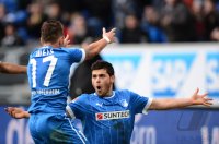 Fussball 1. Bundesliga  2012/2013:  JUBEL Kevin Volland (TSG 1899 Hoffenheim)